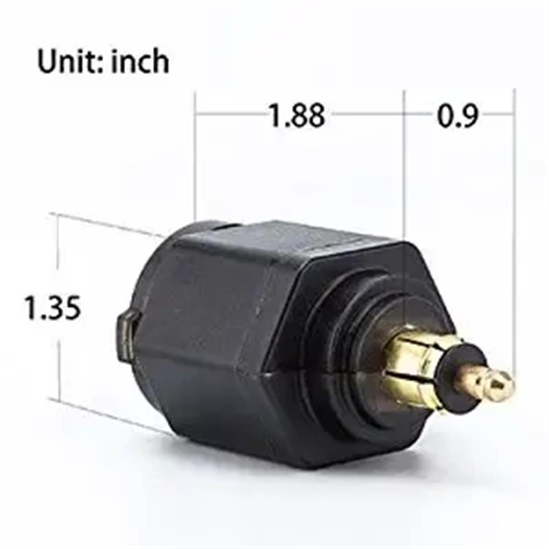 12v Motorcycle DIN USB 4.2A with Voltmeter adapter